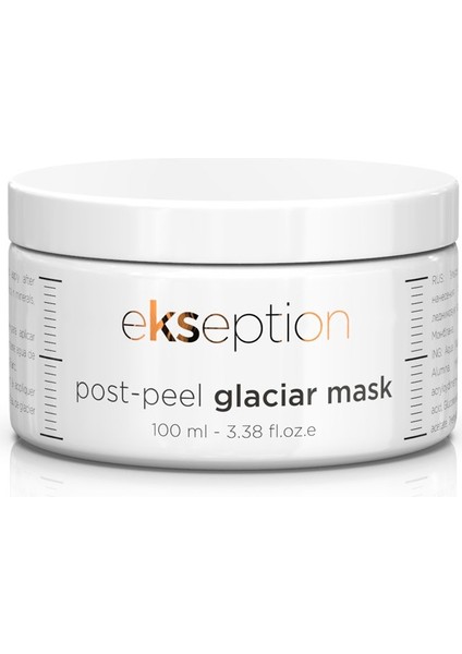 Post Peel Glaciar Mask