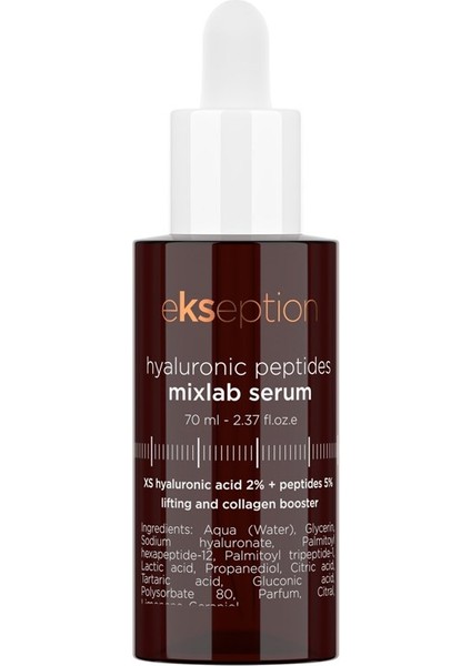 Hyaluronic Peptides Mixlab Serum