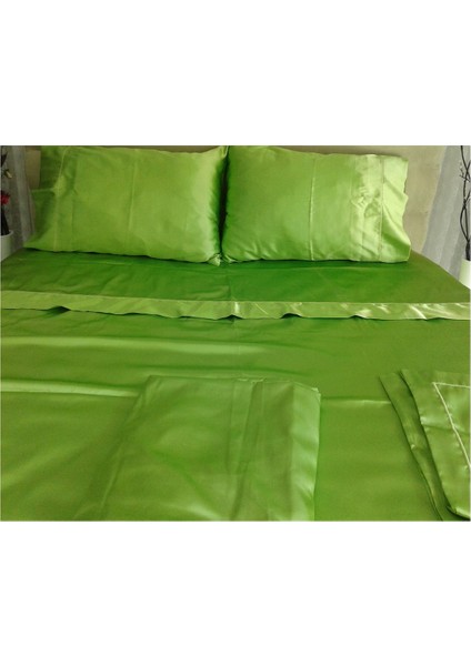 Micropolyester Çift Kişilik Basic Nevresim Takımı Yeşil