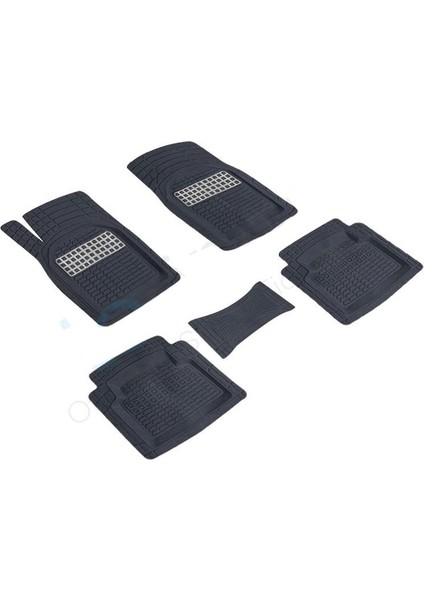 Seat Toledo 2 1999 2005 Kesilebilir Uyumlu Paspas Derin Havuzlu Krom Siyah