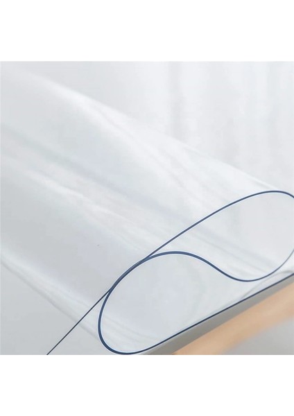 Şeffaf Pvc 2,2 mm En: 90 cm Kalın Masa Örtüsü Koruyucu