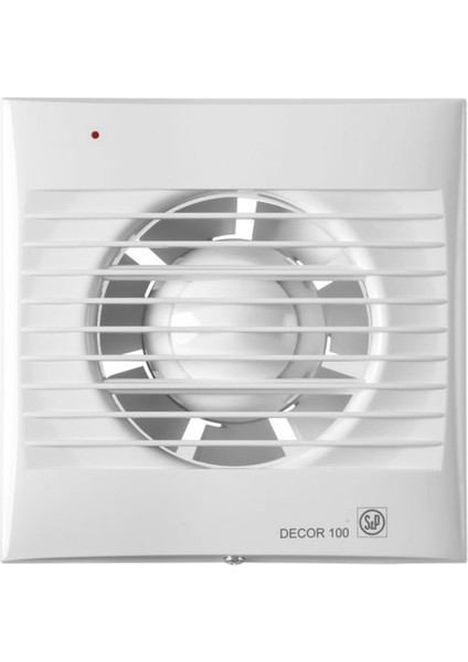 DECOR-100 C (Pilot Lamba, Geri Tepme Ventili) FAN-95M3/H