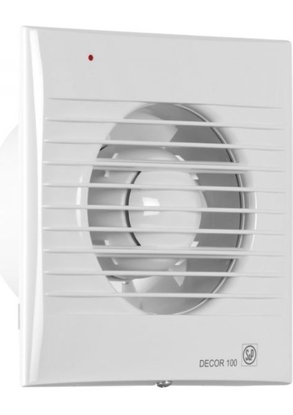 DECOR-100 C (Pilot Lamba, Geri Tepme Ventili) FAN-95M3/H