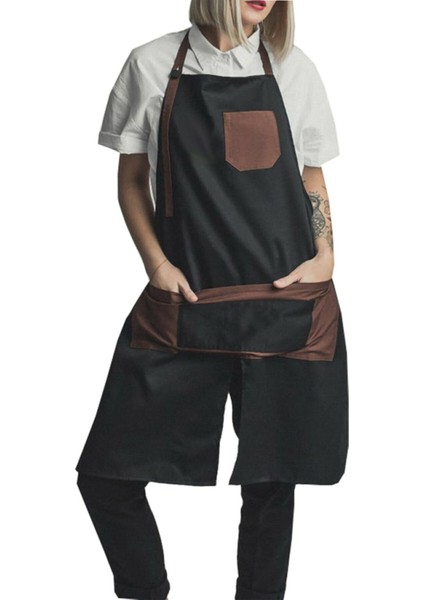 Askılı Mutfak Önlüğü Master Chef, Cafe Şef Garson, Aşçı, Kuaför, Sanat, Barista Önlük