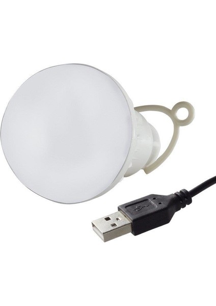 5W 6V USB Kablolu Beyaz LED Ampul - 10ADET