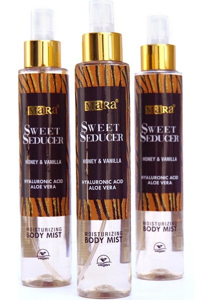 Sweet Seducer Aloe Vera ve Hyalüronik Asit Içeren Vücut Spreyi 150 ml