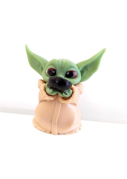 Star Wars 3D Baby Yoda Mini Figür Oyuncak 5 cm 9140