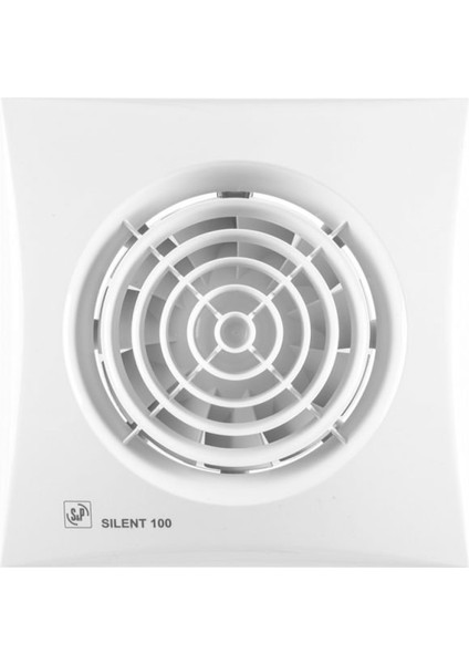 SILENT-300 Chz (Pilot Lamba, Geri Tepme Ventili, Timer, Nem Sensörü) FAN-260 M3/h