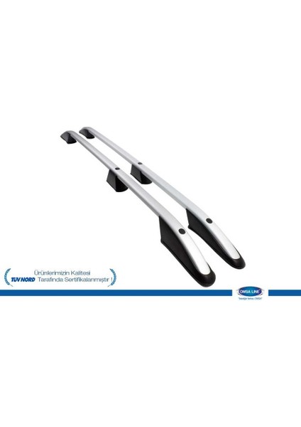 Citroen Berlingo 2 Elegance Tavan Çıtası Alüminyum Kısa Şase 2008-2018 Arası