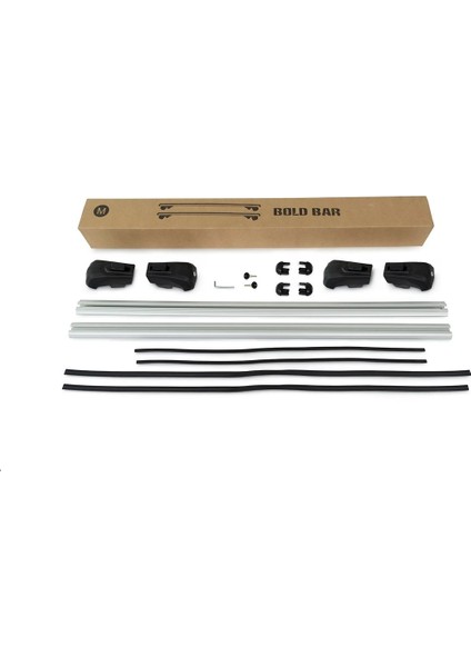 Opel Astra J Bold Bar V2 Ara Atkı Gri 2 Parça 2010-2015 Arası