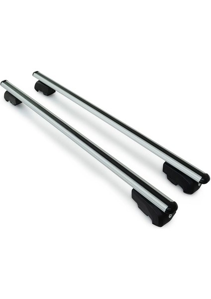 Opel Crossland X Bold Bar V2 Ara Atkı Gri 2 Parça 2017 ve Sonrası