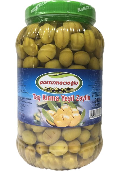 121-140 Domat Kırma Yeşil Zeytin 2 kg