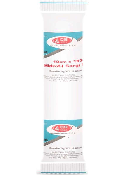 Hidrofil Sargı Bezi 10 cm x 1,5 M - 10 Adet