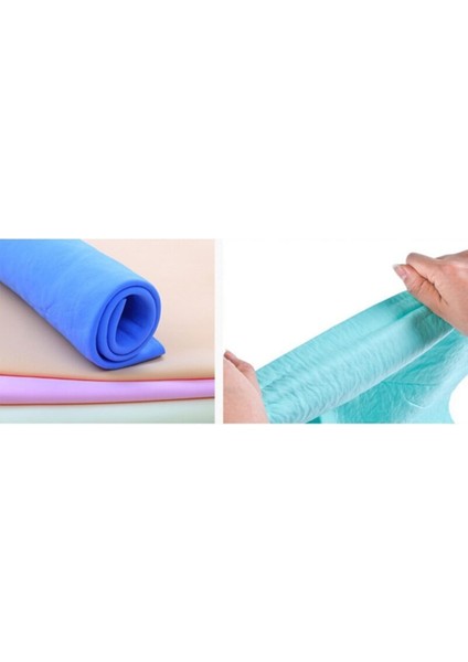 10(Adet) 40X50 Yeni Alman Teknoloji Sentetik Güderi Microfiber Temizlik Bezi 10 Kat Fazla Su Tutma