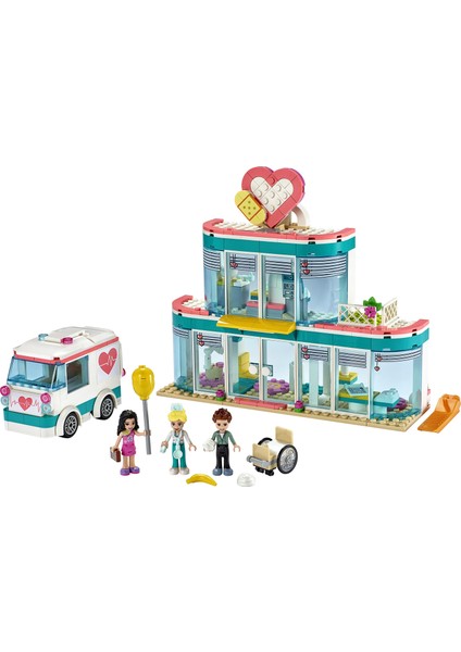 ® Friends Heartlake City Hastanesi 41394 - Çocuklar için Yaratıcı Oyuncak Yapım Seti (380 Parça)