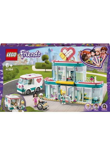 ® Friends Heartlake City Hastanesi 41394 - Çocuklar için Yaratıcı Oyuncak Yapım Seti (380 Parça)