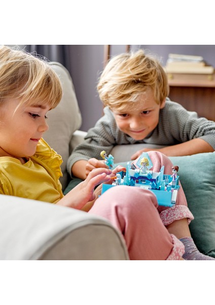 | Disney Princess# Elsa ve Nokk Hikaye Kitabı Maceraları 43189 - 5 Yaş ve Üzeri Prenses Seven Çocuklar İçin Yaratıcı Oyuncak Yapım Seti (125 Parça) indirimleri