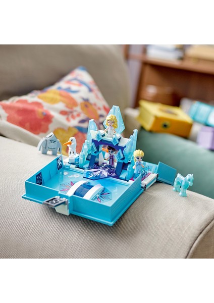 | Disney Princess# Elsa ve Nokk Hikaye Kitabı Maceraları 43189 - 5 Yaş ve Üzeri Prenses Seven Çocuklar İçin Yaratıcı Oyuncak Yapım Seti (125 Parça) modelleri