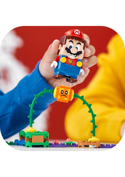 Super Mario# Chain Chomp Orman Karşılaşması Ek Macera Seti 71381 - Çocuklar için Koleksiyonluk Oyuncak Yapım Seti (160 Parça)