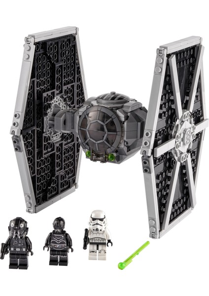 ® Star Wars# İmparatorluk TIE Fighter# 75300 - Çocuklar İçin Yaratıcı Oyuncak Yapım Seti (432 Parça)