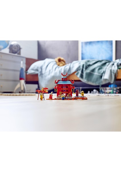 Minions Minyonlar Kung Fu Dövüşü 75550 - Yaratıcı Çocuklar için Oyuncak Yapım Seti (310 Parça)