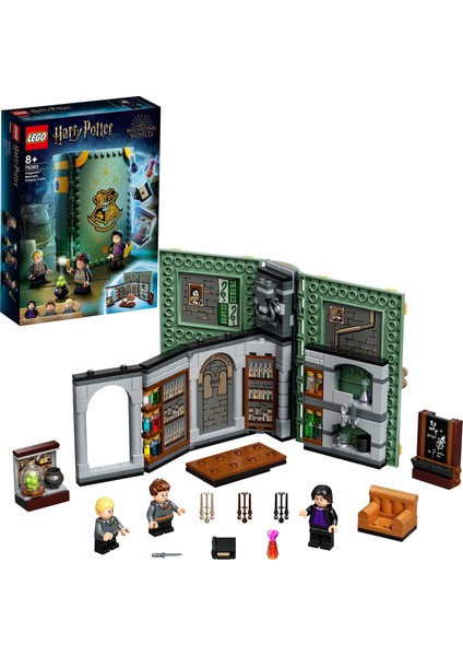 Harry Potter# Hogwarts# Anısı: İksir Dersi 76383 - Profesör Snape#in Dersi Koleksiyonluk Oyuncak Yapım Seti (270 Parça)