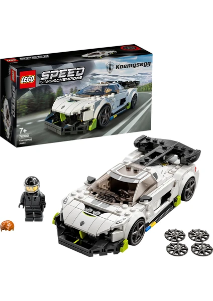 Speed Champions Koenigsegg Jesko 76900 - 7 Yaş ve Üzeri İçin Koleksiyonluk ve Sergilenebilir Yaratıcı Oyuncak Model Yapım Seti(280 Parça)