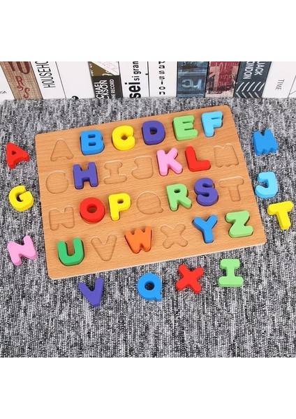 Ahşap Harfler ve Sayılar Seti modelleri