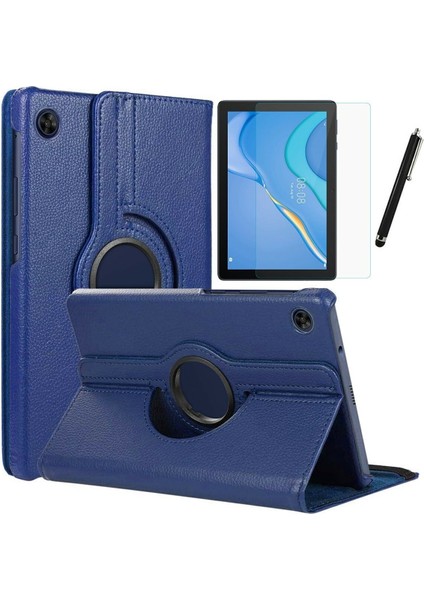 Huawei Matepad T10 9.7 Inç Kılıf Uyumlu Dönebilen Kılıf Ekran Koruyucu Dokunmatik Kalem Seti
