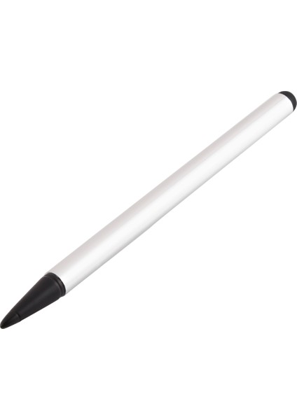 Dirençli Kapasitif Dokunmatik Ekran Hassas Dokunmatik Çift Stylus Kalem Gümüş (Yurt Dışından)