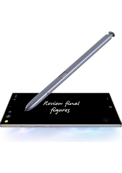 Galaxy Not 20/20 Ultra / Not 10 / Not 10 Plus İçin Kapasitif Dokunmatik Ekran Stylus Kalem Gri (Yurt Dışından)