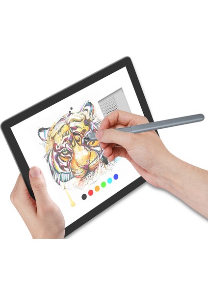 Samsung Galaxy Tab S6 Lite P610 / P615 Stylus Pen İçin Gri (Yurt Dışından)