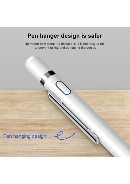 N4 Kapasitif Stylus Kalem Gümüş (Yurt Dışından)