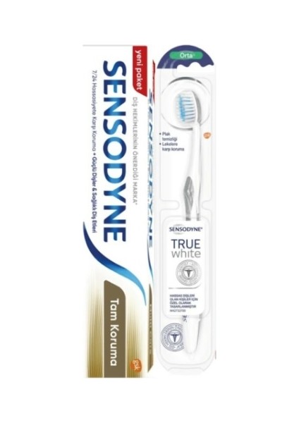 Tam Koruma Diş Macunu 75 ml Ve Diş Fırçası Seti