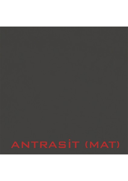 4 Lü Raf Set 100 x 80 x 50 x 50 Antrasit Mat