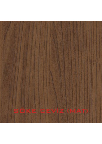 3 Lü Raf Set 90 x 70 x 50 Hareli Ceviz Mat