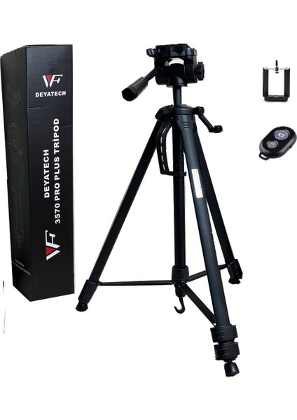 3570 Proplus Tripod 170CM Bluetooth Çep Telefon ve Kamera Tripodu