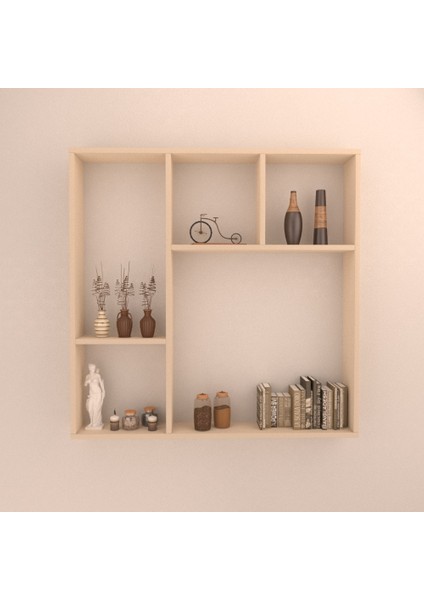 Milet Duvar Raf Set Krem