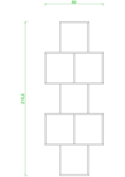 Alara Duvar Kitaplık x Akçaağaç fiyatları