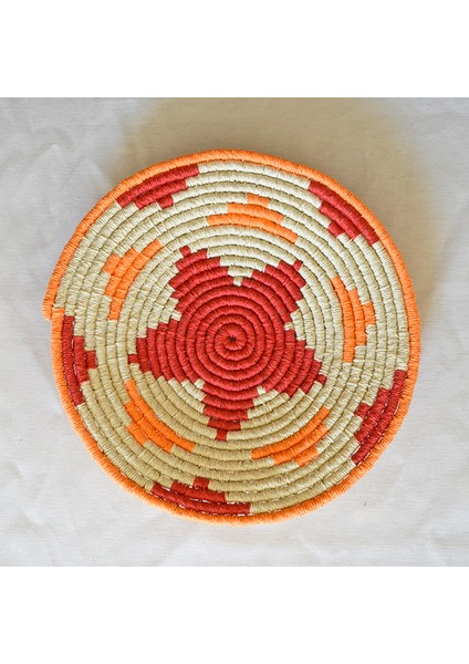 Bright Hasır Duvar Tabağı Süsü 30 cm