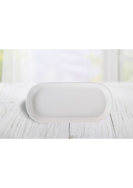 Kayık Noyan 26 cm Mat Transparan Beyaz 021 A