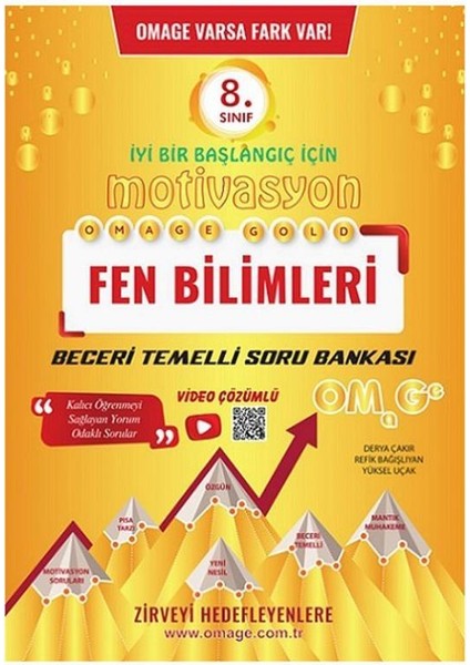 Omage 8. Sınıf Motivasyon Fen Bilimleri Soru Bankası