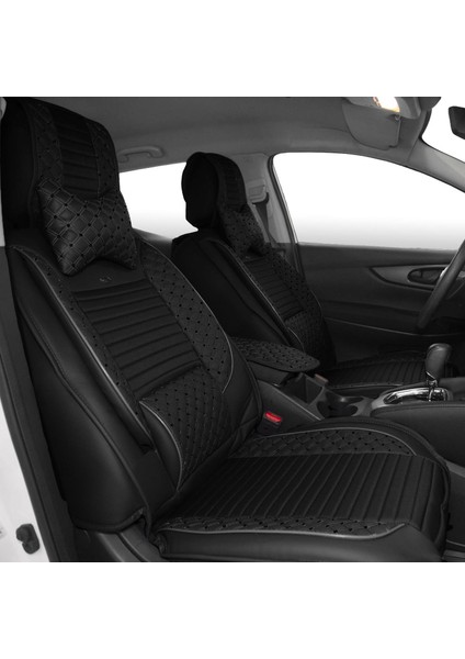 Lüks Oto Koltuk Kılıfı / Siyah modelleri