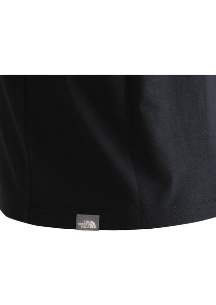 M S/s Gps Tee Istanbul Erkek Günlük Tişört NF0A7ZC2JK31 Siyah