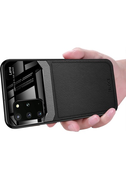Samsung Galaxy S20 Plus İçin İnce Tpu Bumper Cam Korumalı Kılıf (Yurt Dışından)