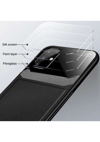 Samsung Galaxy S20 Plus İçin İnce Tpu Bumper Cam Korumalı Kılıf (Yurt Dışından)
