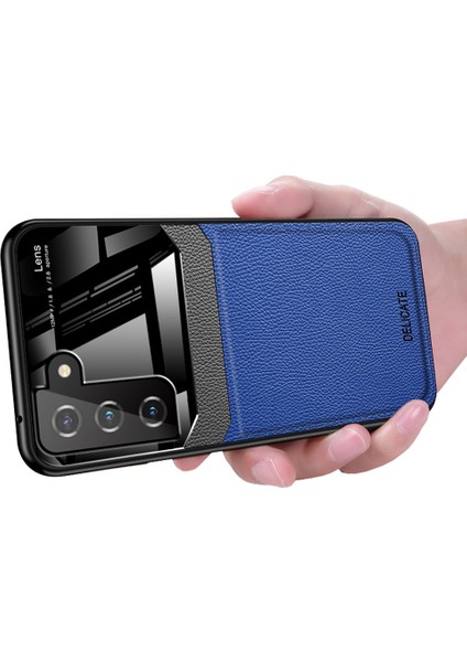 Samsung Galaxy S21 5G İçin İnce Tpu Bumper Cam Korumalı Kılıf (Yurt Dışından)