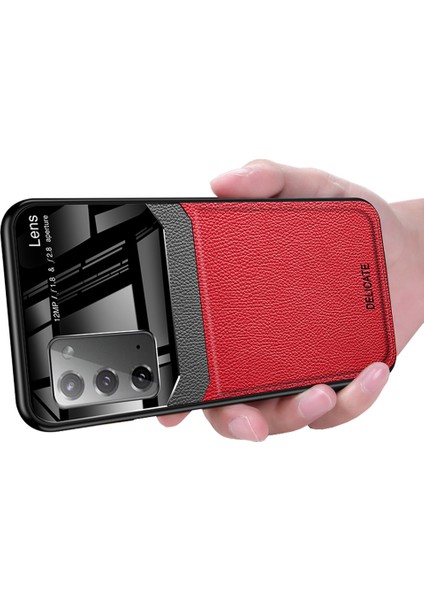 Samsung Galaxy Note 20 Için Ince Tpu Bumper Cam Korumalı Kılıf