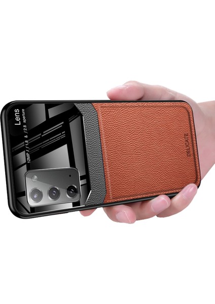 Samsung Galaxy Note 20 İçin İnce Tpu Bumper Cam Korumalı Kılıf (Yurt Dışından)