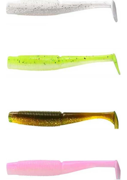 Bait Junkie 6.35CM Minnow Silikon Yem 8 Adet